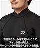 BILLABONG ビラボン バックジップ アブソリュート BF018-150 ウェットスーツ スプリング メンズ(BLK-M)