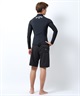 BILLABONG ビラボン ナチュラル ポリライト BF018-881 ウェットスーツ ネオラッシュ メンズ(BLK-M)