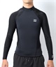 BILLABONG ビラボン ナチュラル ポリライト BF018-881 ウェットスーツ ネオラッシュ メンズ(BLK-M)