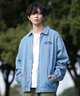 BILLABONG ビラボン アウター コーチジャケット メンズ デニム生地 ジップアップ バックロゴ BF011-750(IND-M)
