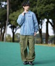 BILLABONG ビラボン アウター コーチジャケット メンズ デニム生地 ジップアップ バックロゴ BF011-750(IND-M)
