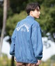 BILLABONG ビラボン アウター コーチジャケット メンズ デニム生地 ジップアップ バックロゴ BF011-750(IND-M)