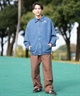 BILLABONG ビラボン アウター コーチジャケット メンズ デニム生地 ジップアップ バックロゴ BF011-750(IND-M)