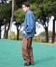 BILLABONG ビラボン アウター コーチジャケット メンズ デニム生地 ジップアップ バックロゴ BF011-750(IND-M)