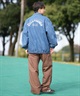 BILLABONG ビラボン アウター コーチジャケット メンズ デニム生地 ジップアップ バックロゴ BF011-750(IND-M)