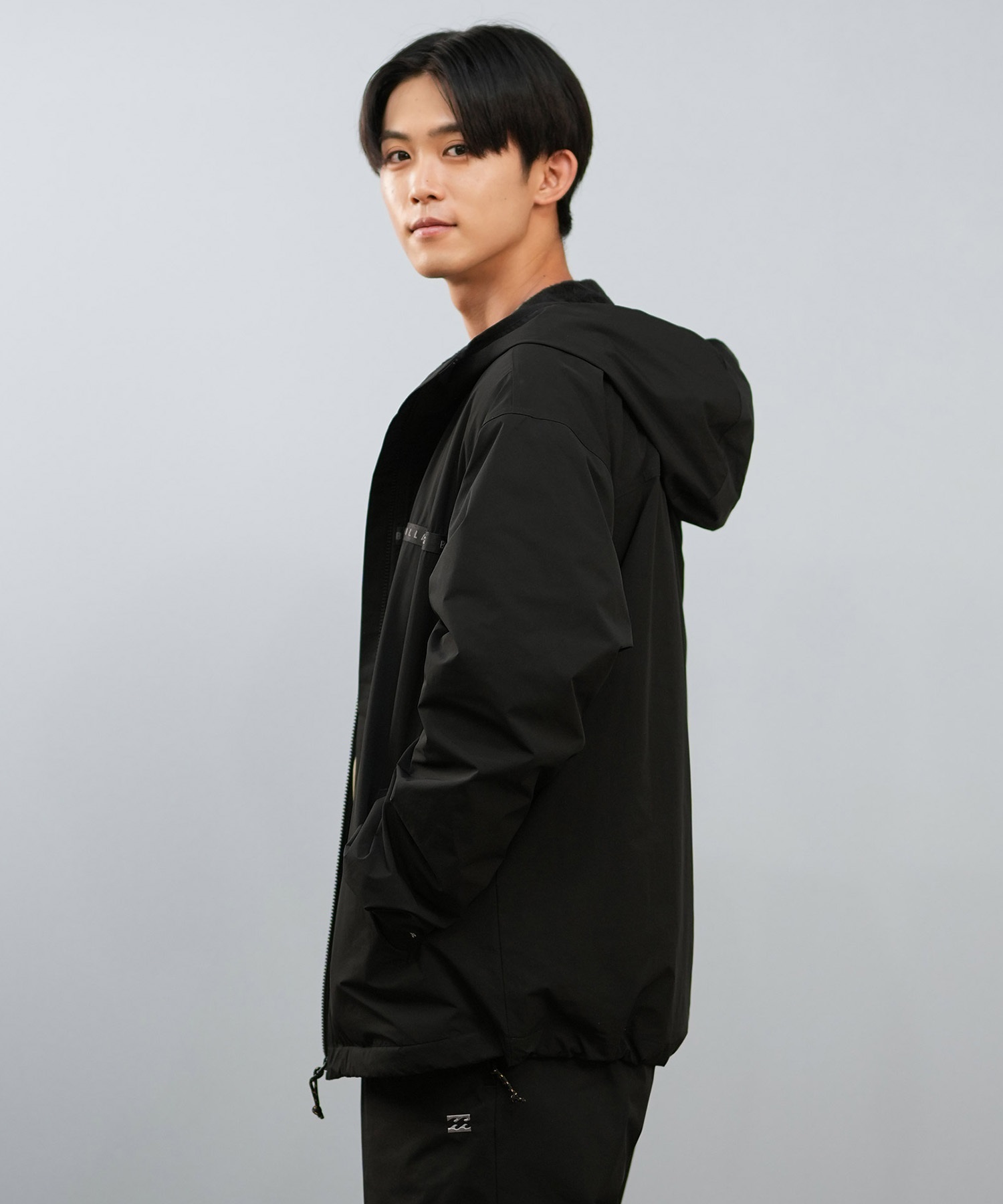 BILLABONG ビラボン アウター メンズ 軽量 保温 THERMO MESH サーモメッシュ ジャケット セットアップ対応 BF012-015(BLK-M)