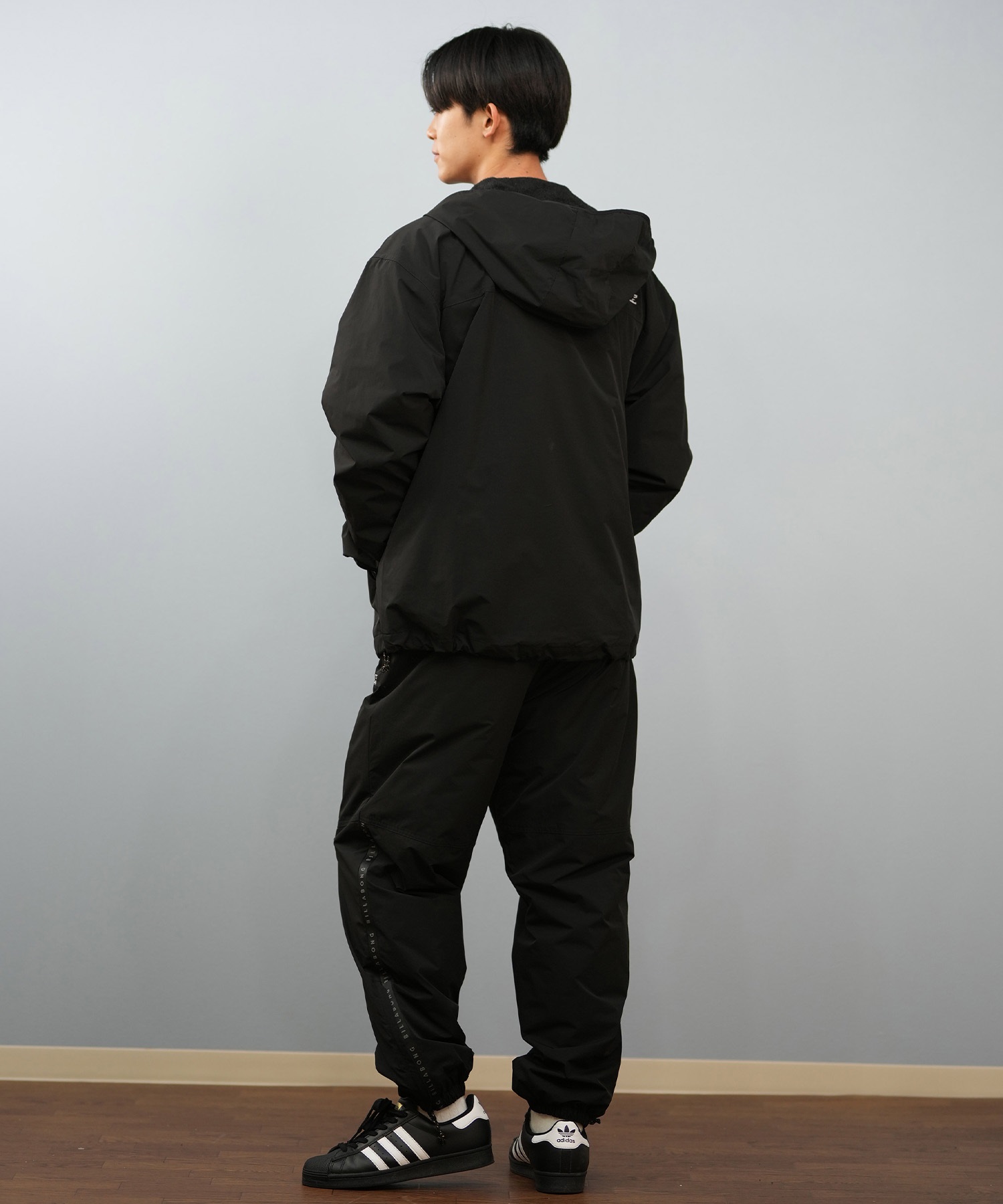 BILLABONG ビラボン アウター メンズ 軽量 保温 THERMO MESH サーモメッシュ ジャケット セットアップ対応 BF012-015(BLK-M)