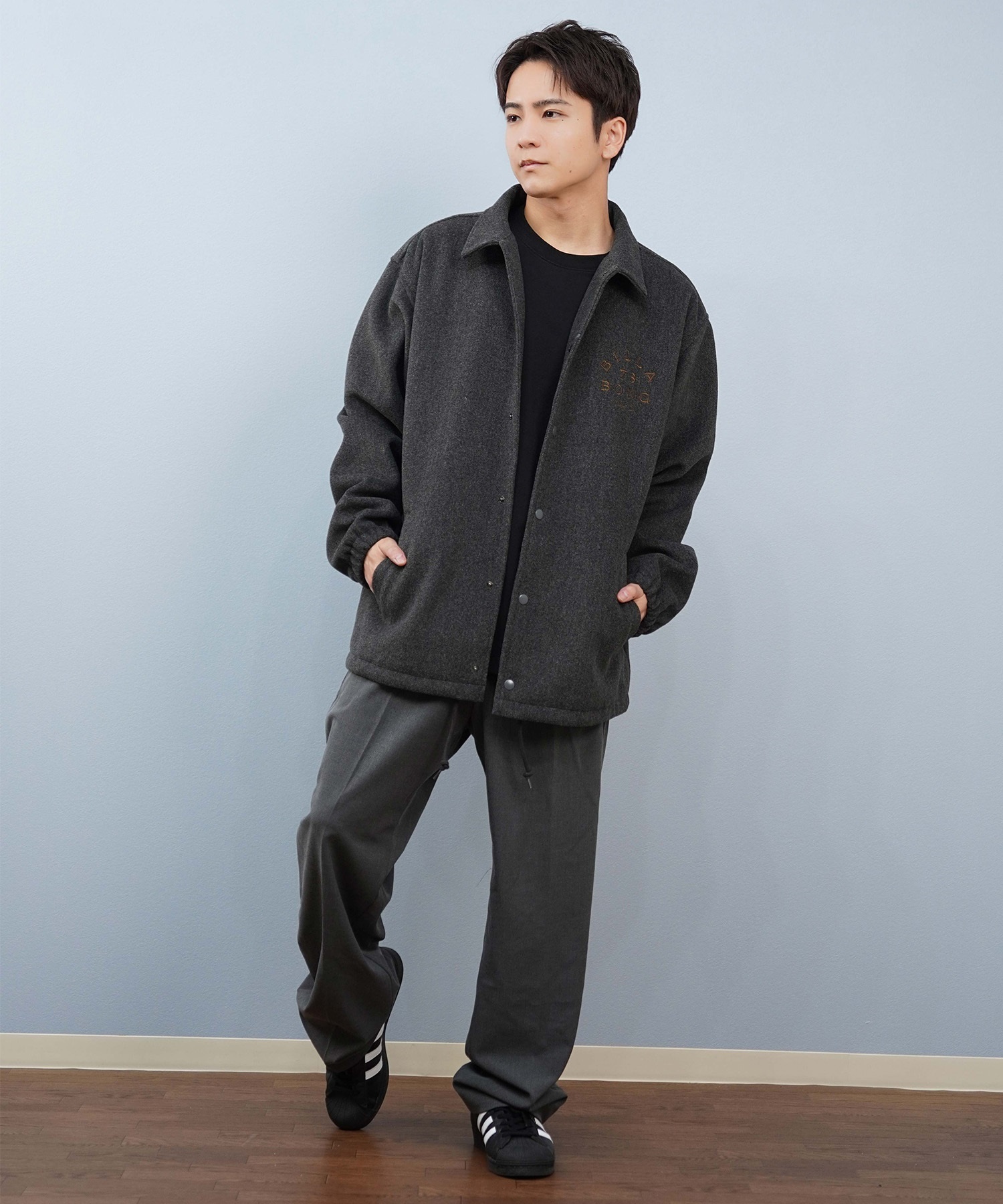 BILLABONG ビラボン アウター コーチジャケット メンズ メルトン生地