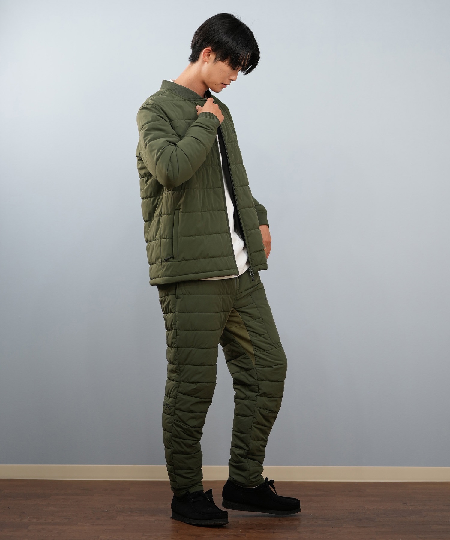 BILLABONG PUFF PANT・ PUFF JKセット サイズL BILLABONG ビラボン アウター メンズ 軽量 PUFF JK パフジャケット