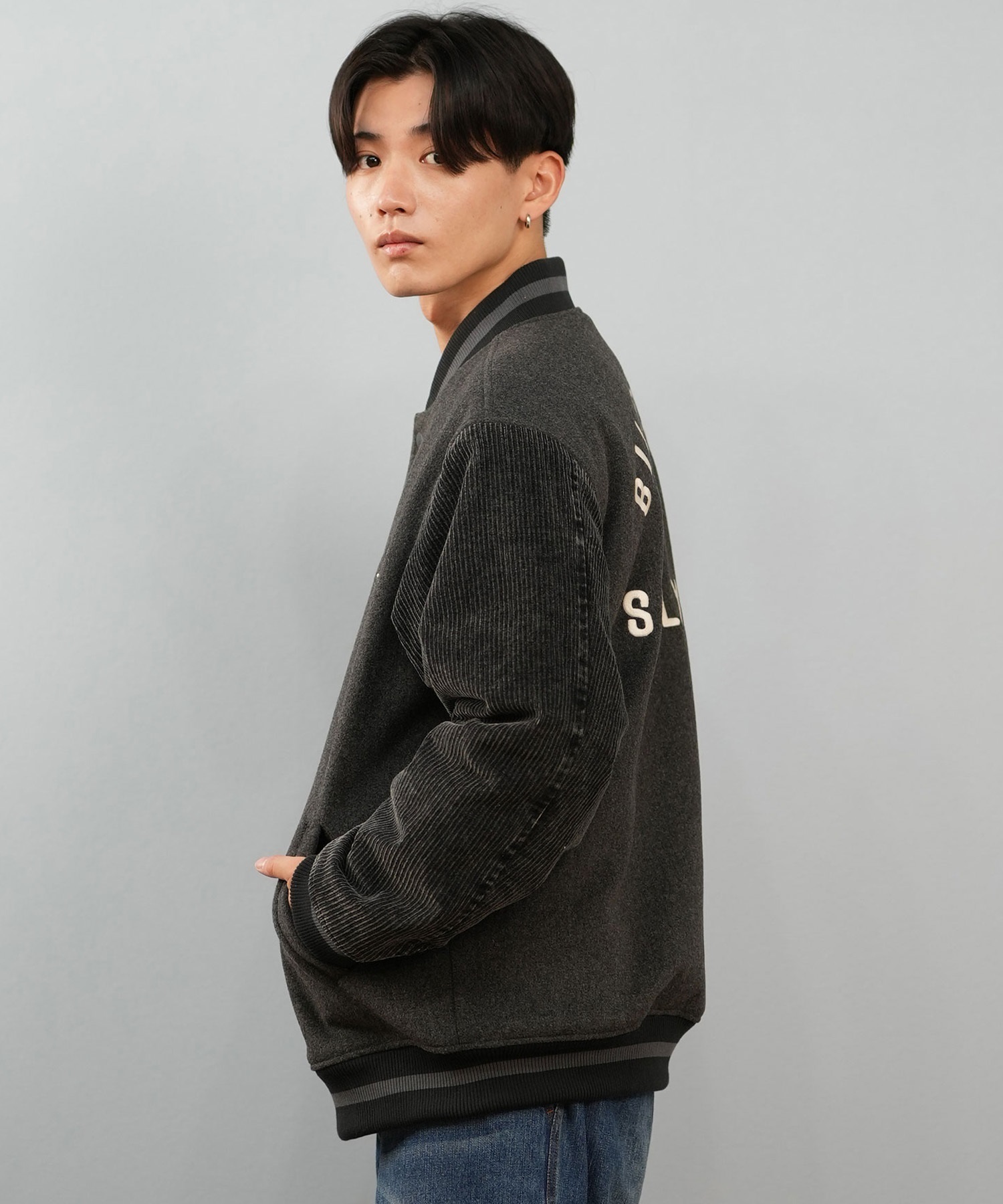 BILLABONG ビラボン アウター スタジャン メンズ MELTON STADIUM JK 
