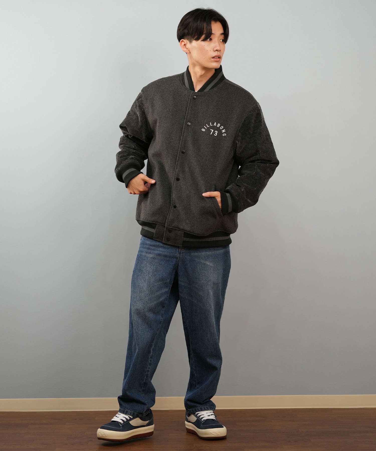 BILLABONG ビラボン アウター スタジャン メンズ MELTON STADIUM JK