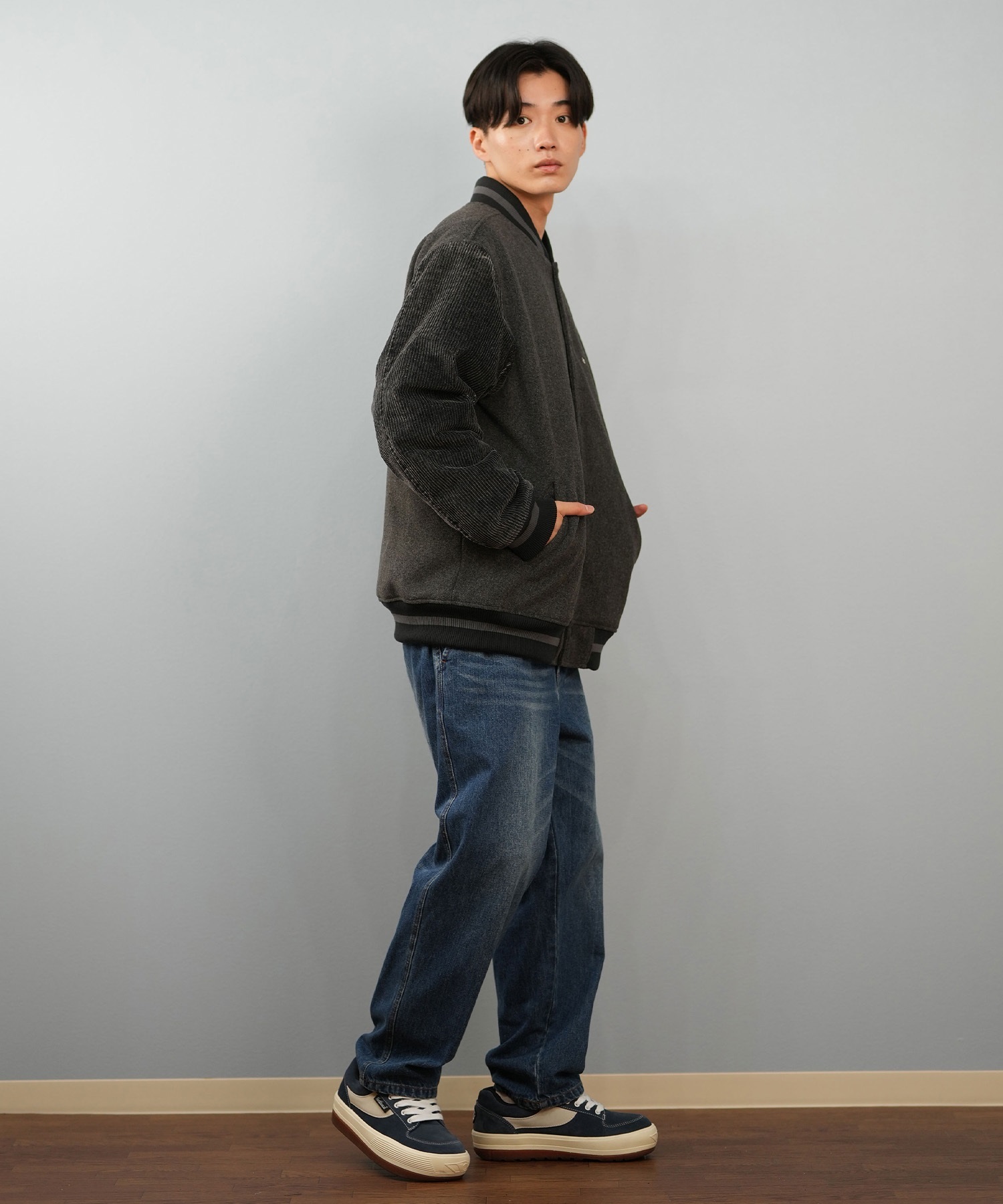 BILLABONG ビラボン アウター スタジャン メンズ MELTON STADIUM JK