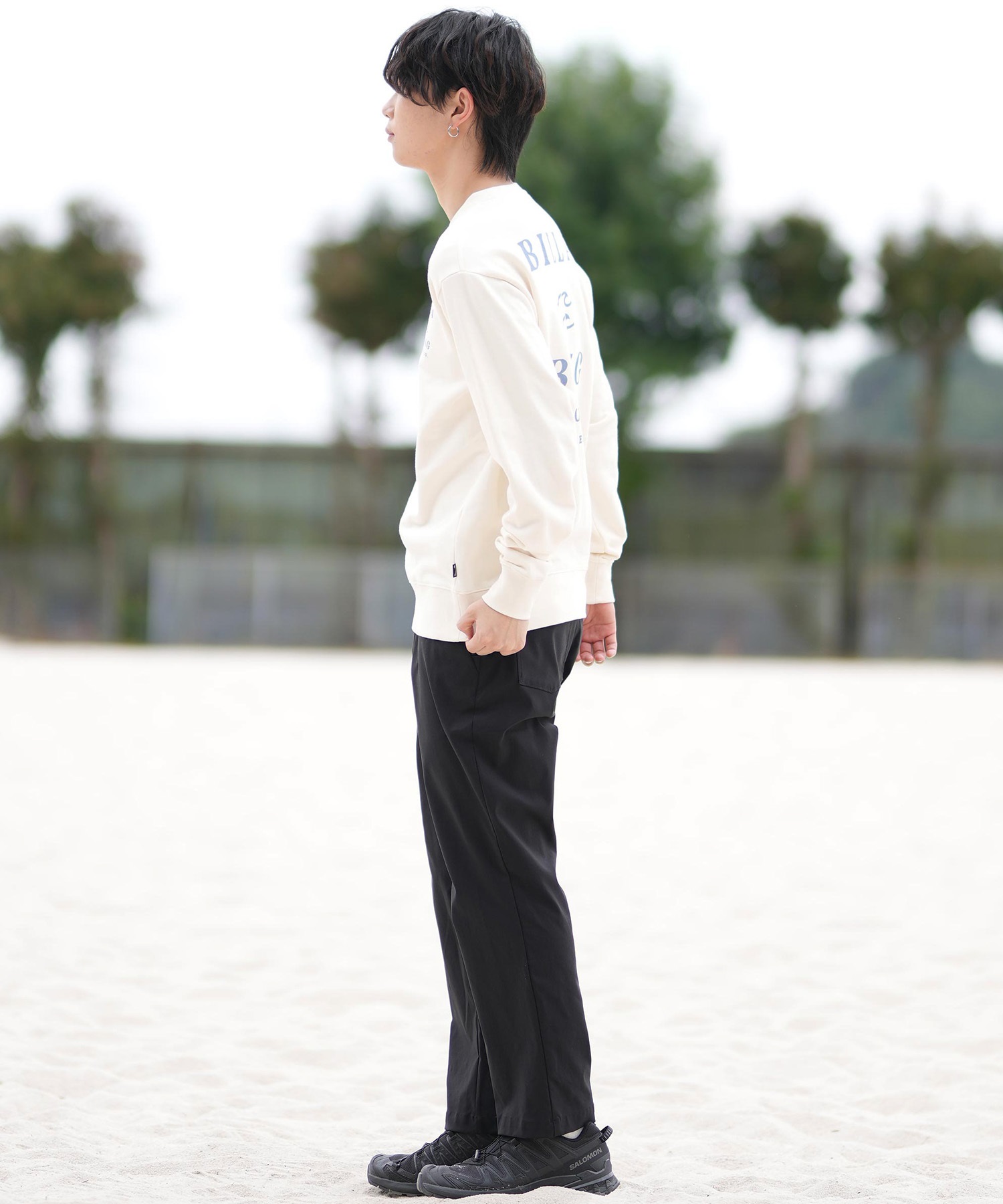 BILLABONG ビラボン トレーナー メンズ クルーネック スウェット バックプリント BF011-001(WWT-M)