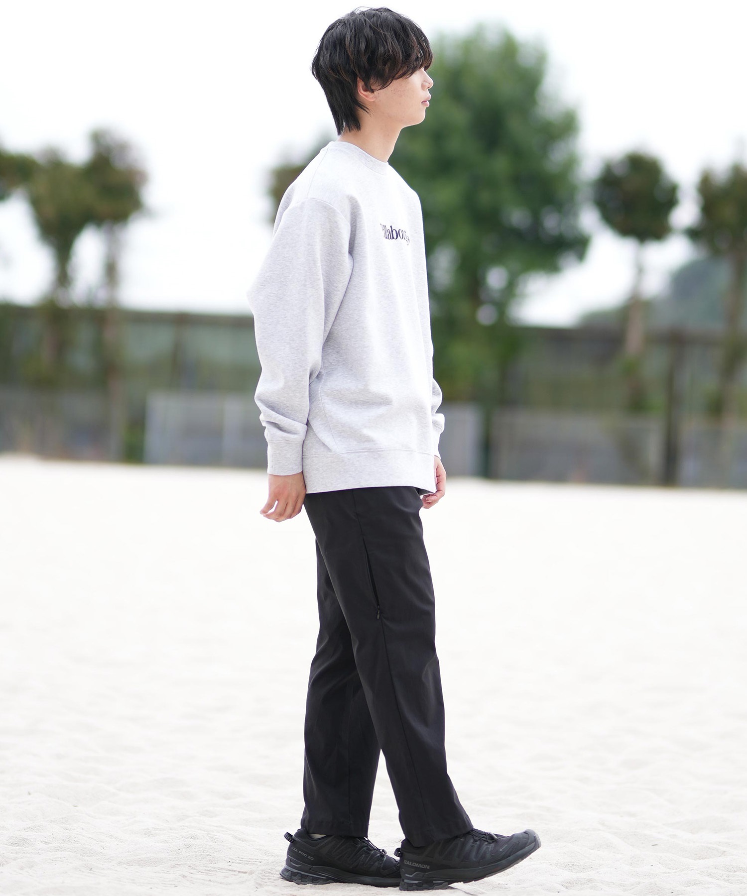 BILLABONG ビラボン トレーナー メンズ クルーネック スウェット バックプリント BF011-002(CRM-M)