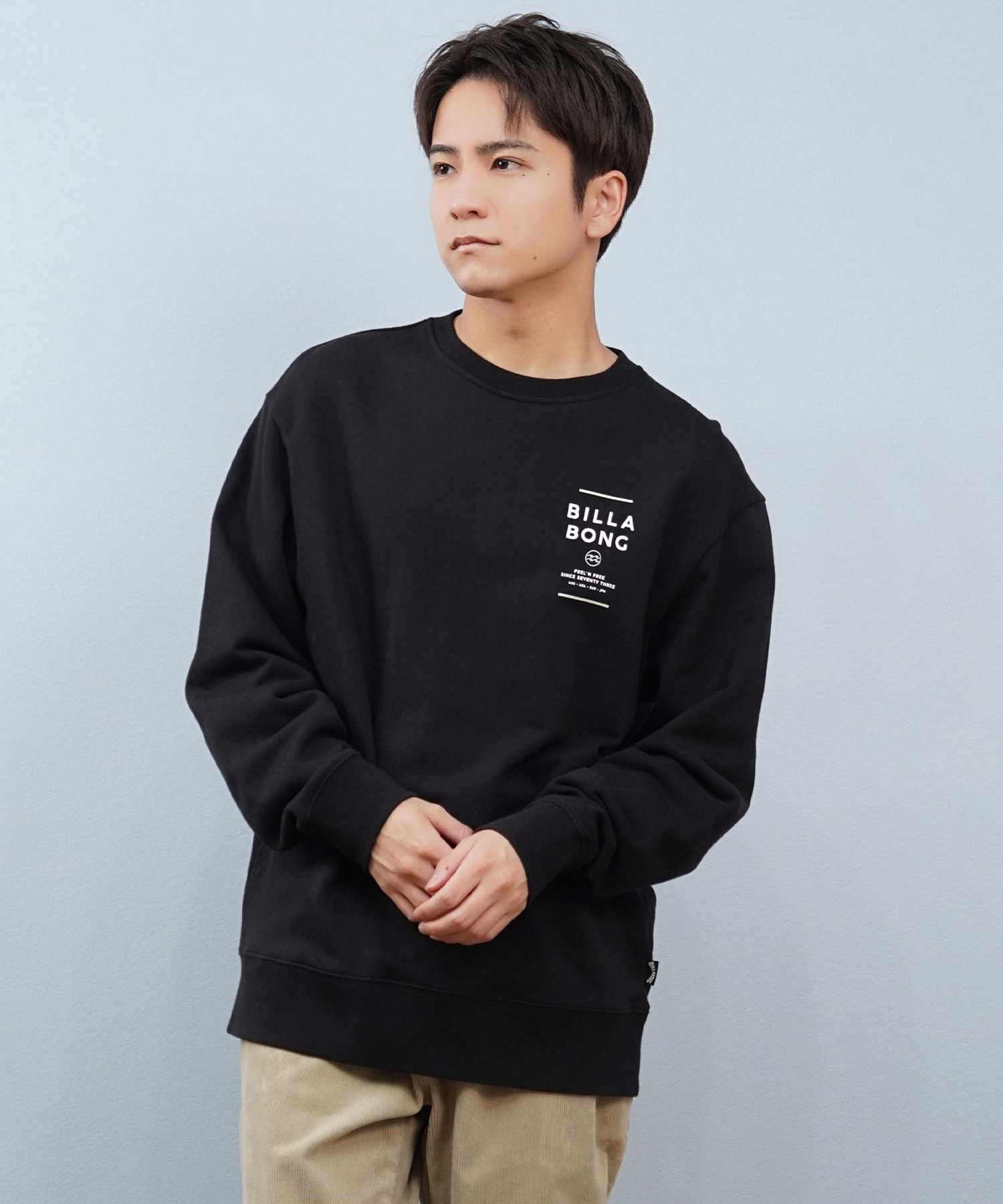 BILLABONG ビラボン トレーナー スウェット メンズ クルーネック ロゴ