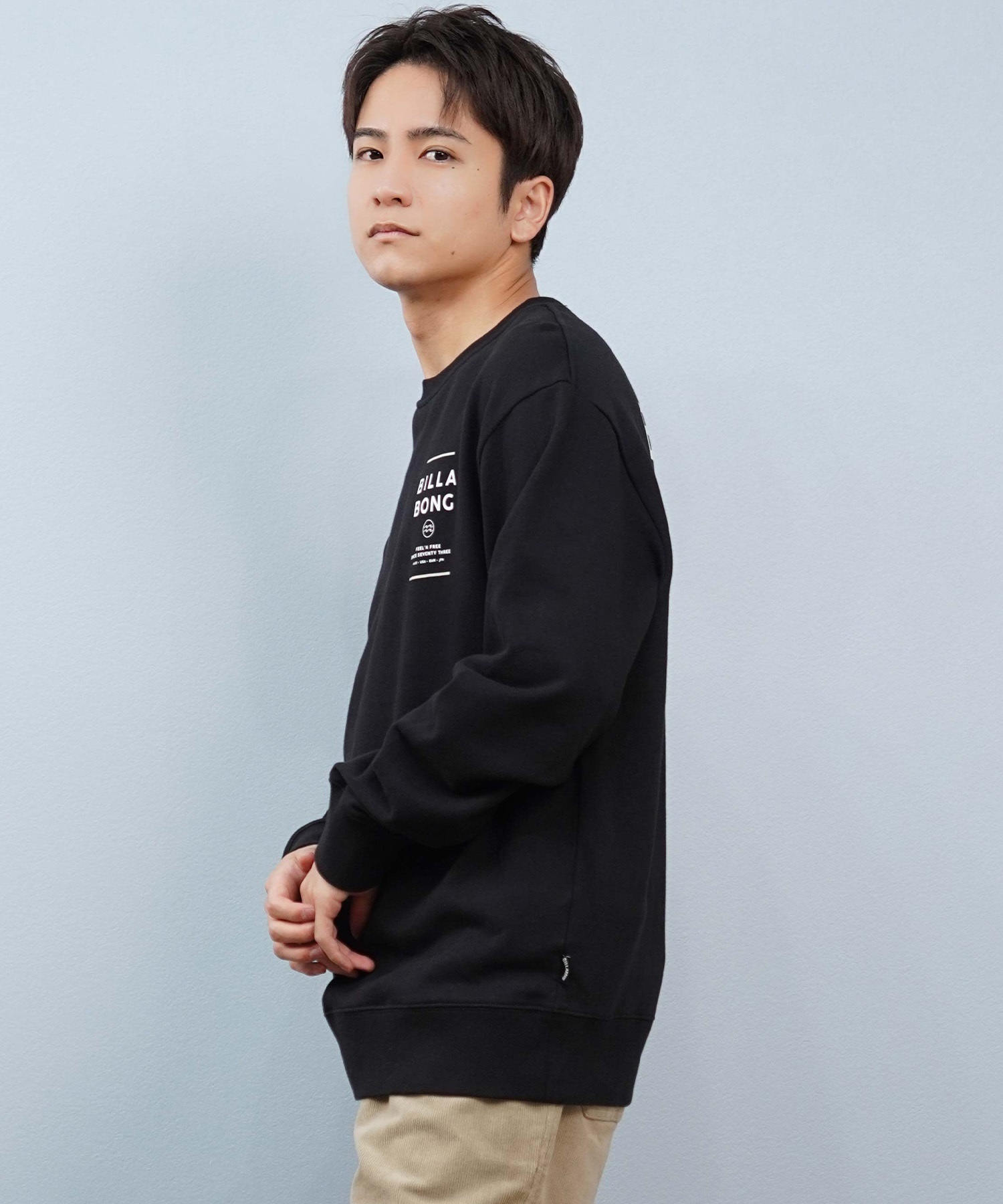 BILLABONG ビラボン トレーナー スウェット メンズ クルーネック ロゴ