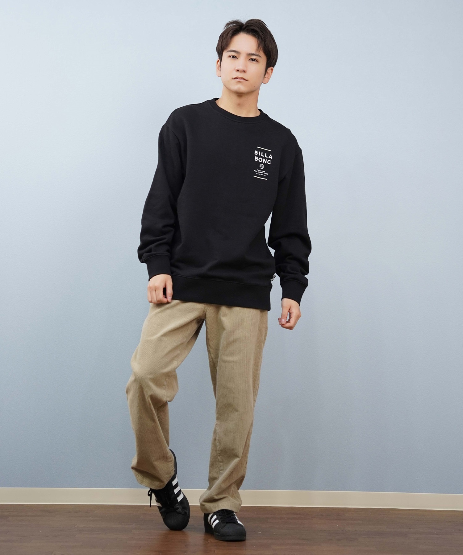 BILLABONG ビラボン トレーナー スウェット メンズ クルーネック ロゴ