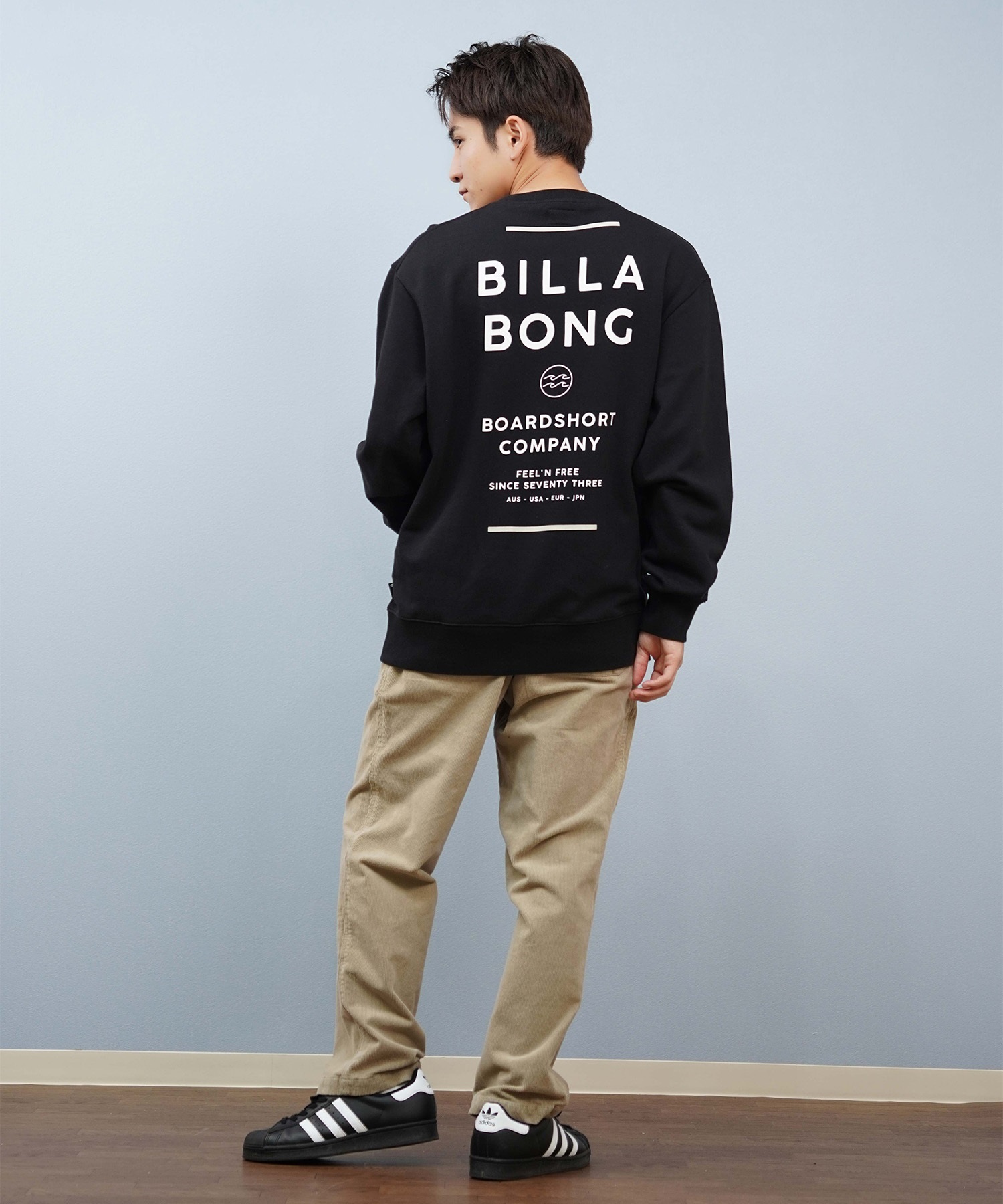 BILLABONG ビラボン トレーナー スウェット メンズ クルーネック ロゴ