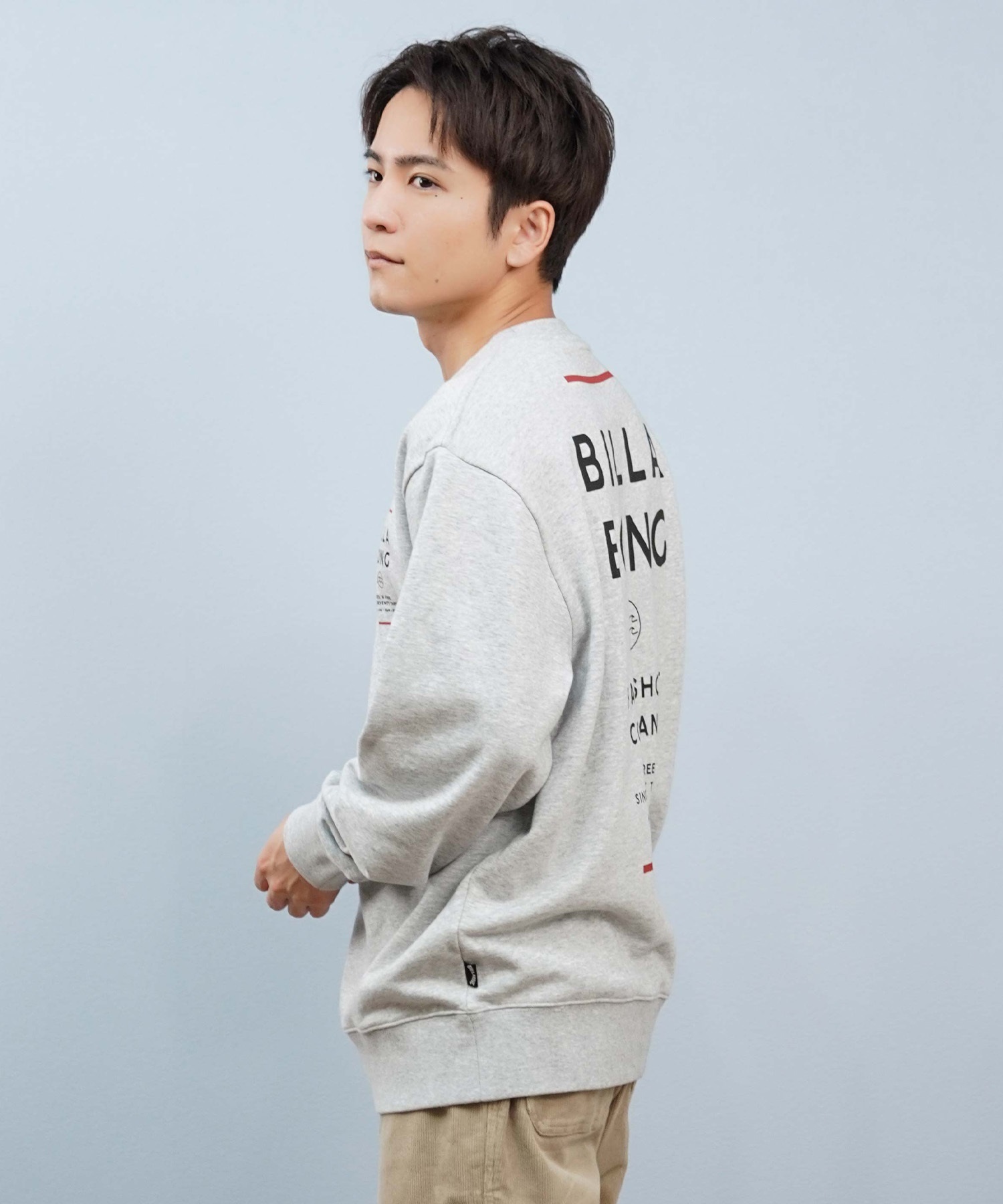 BILLABONG ビラボン トレーナー スウェット メンズ クルーネック ロゴ