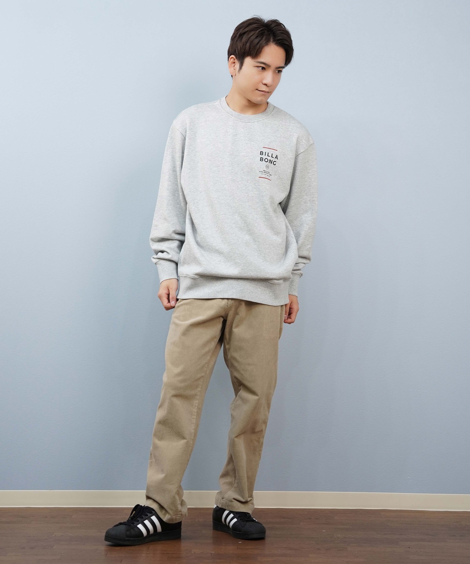BILLABONG ビラボン トレーナー スウェット メンズ クルーネック ロゴ
