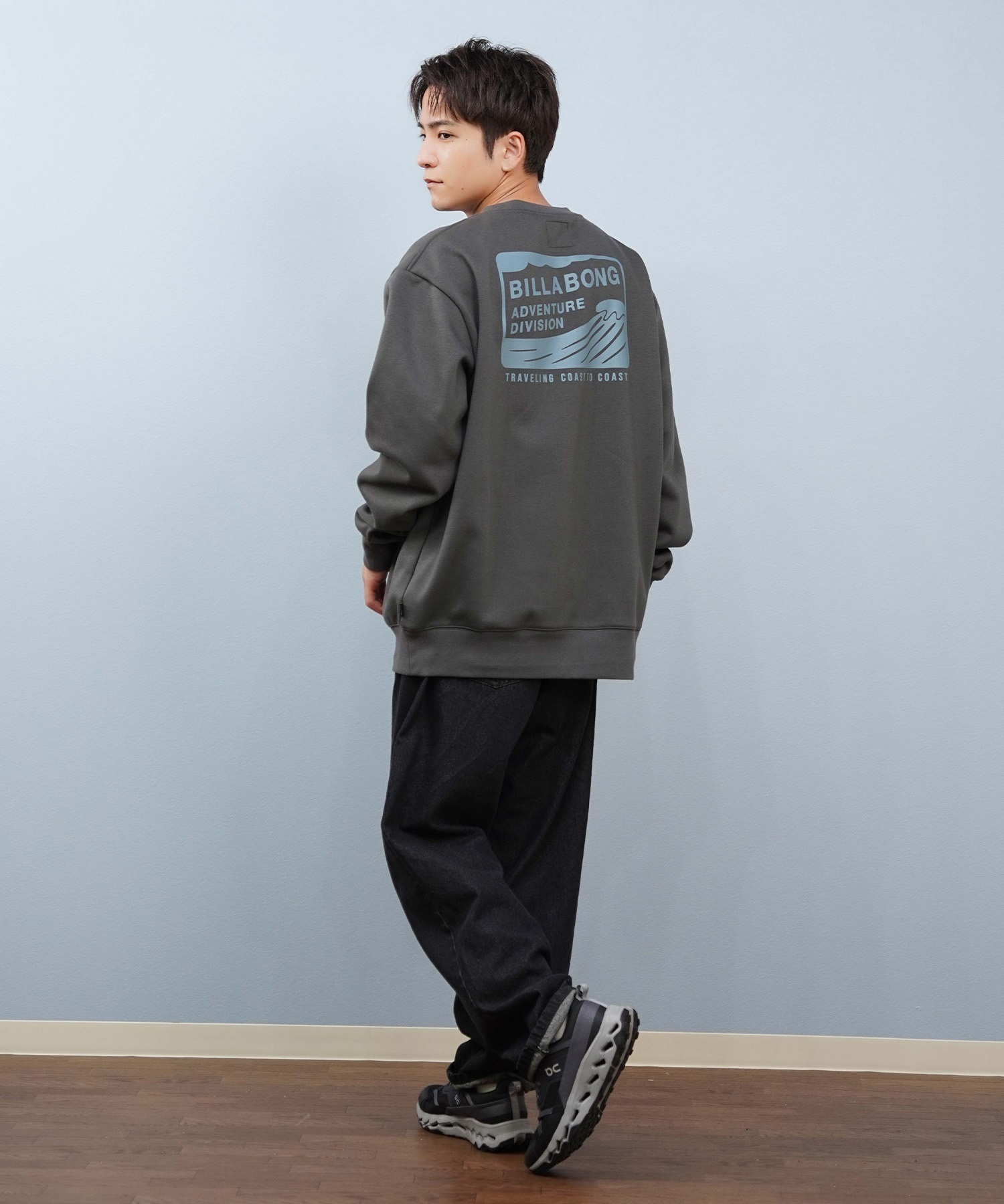 BILLABONG ビラボン トレーナー スウェット メンズ クルーネック ロゴ