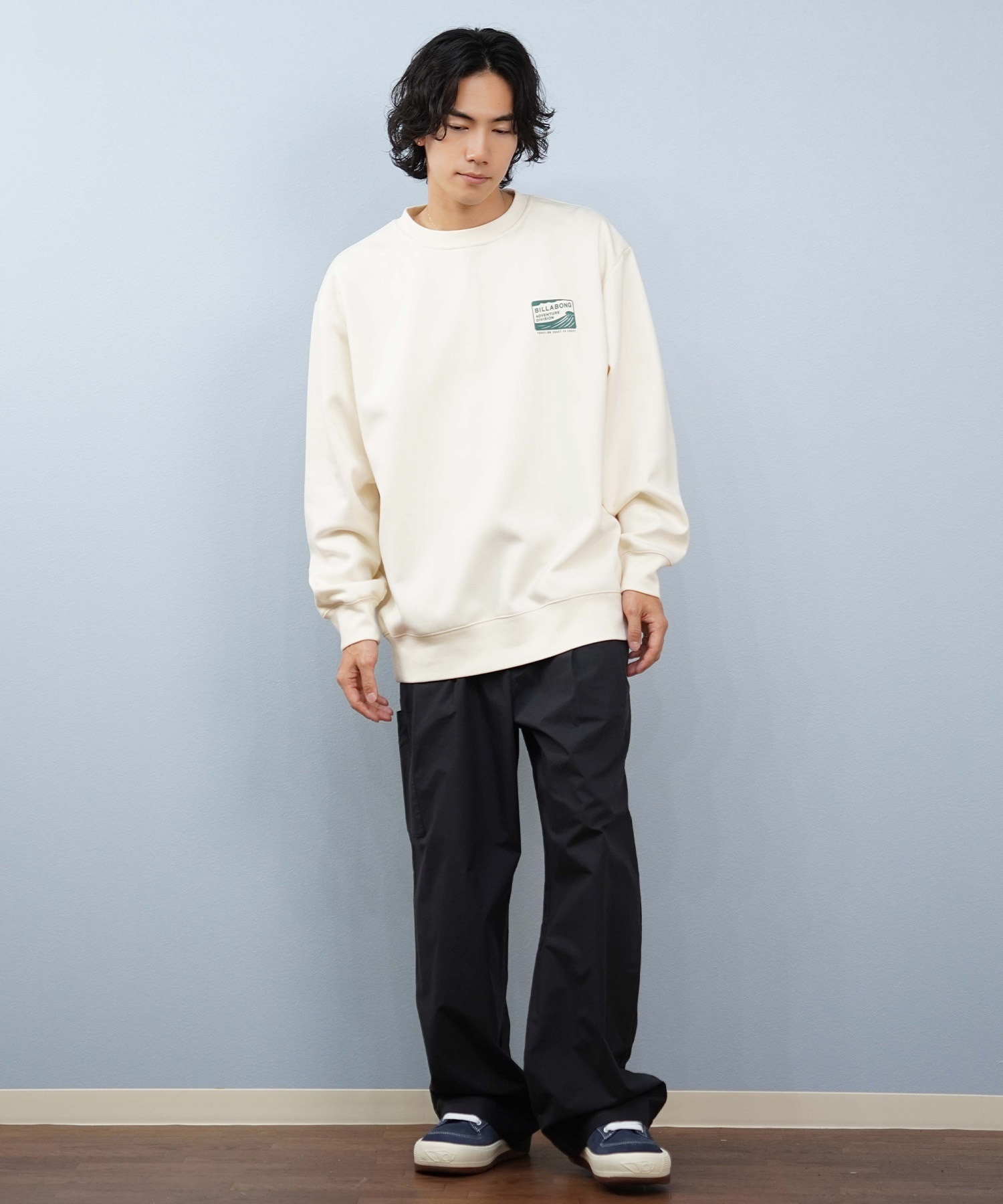 BILLABONG ビラボン トレーナー スウェット メンズ クルーネック ロゴ 