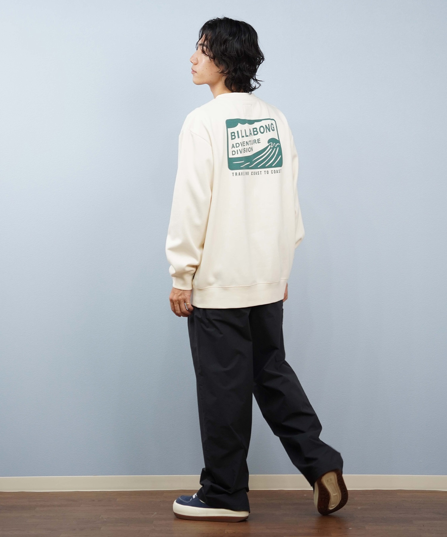 BILLABONG ビラボン トレーナー スウェット メンズ クルーネック ロゴ