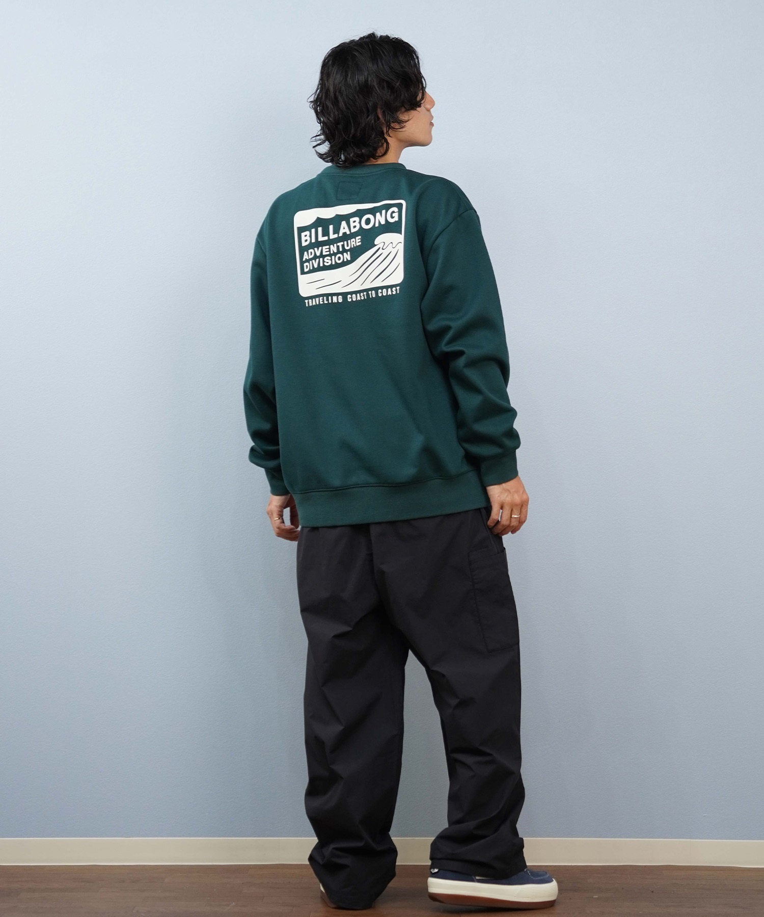 BILLABONG ビラボン トレーナー スウェット メンズ クルーネック ロゴ 
