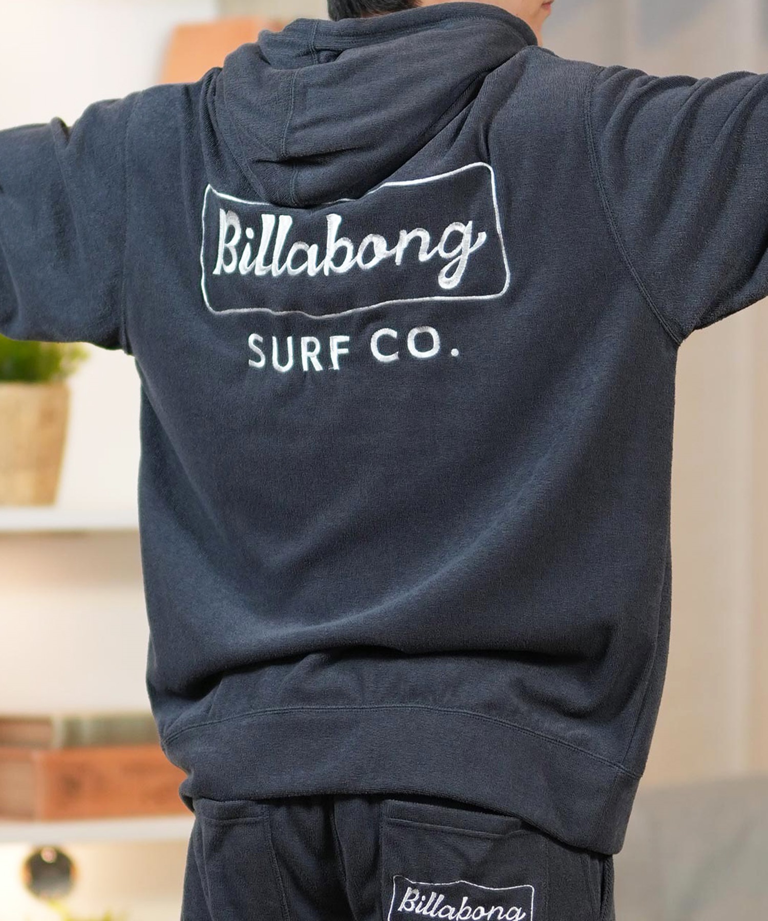 BILLABONG ビラボン パーカー プルオーバー メンズ 長袖 バック