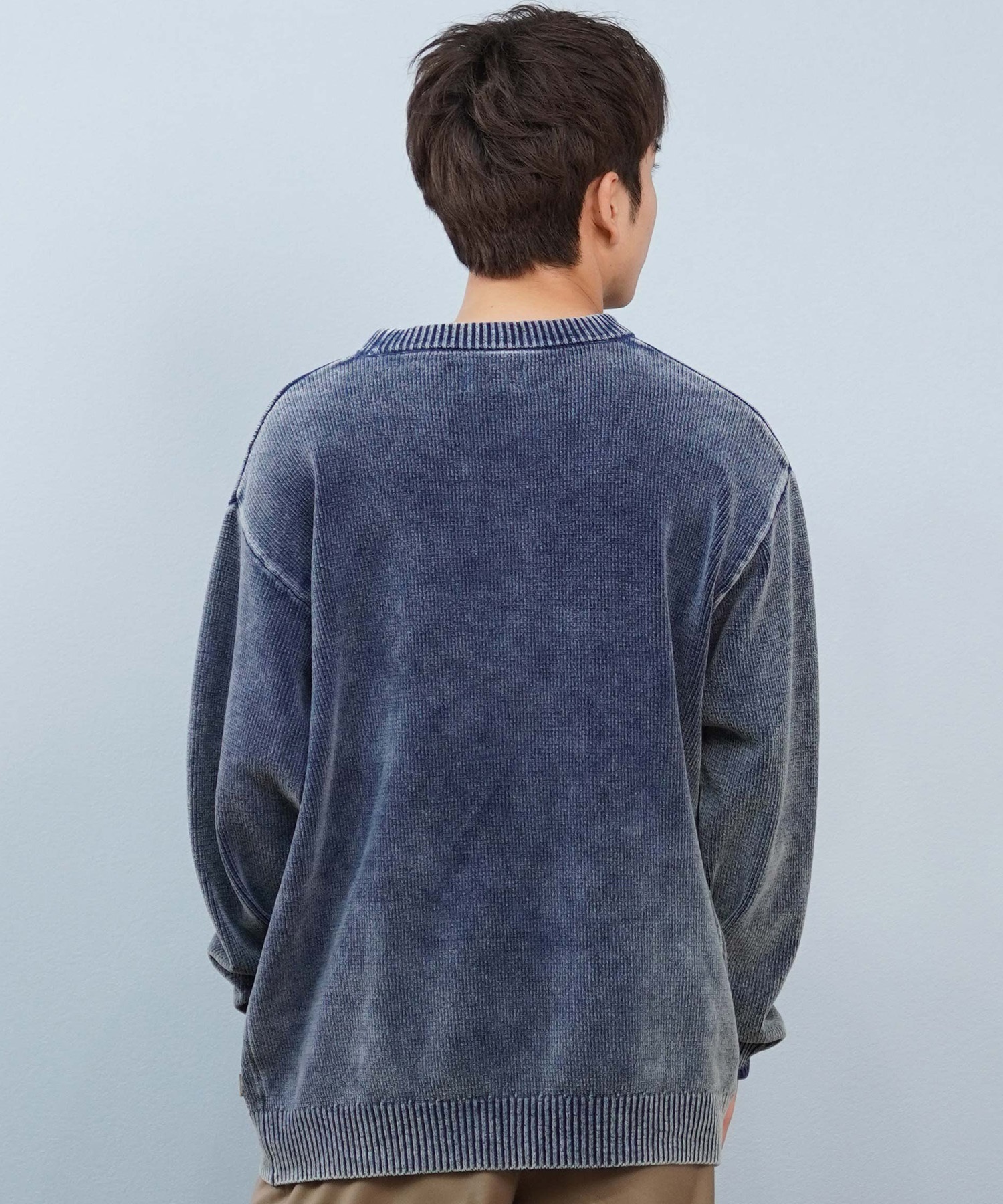 BILLABONG ビラボン ニット セーター メンズ 古着風 ヴィンテージ加工