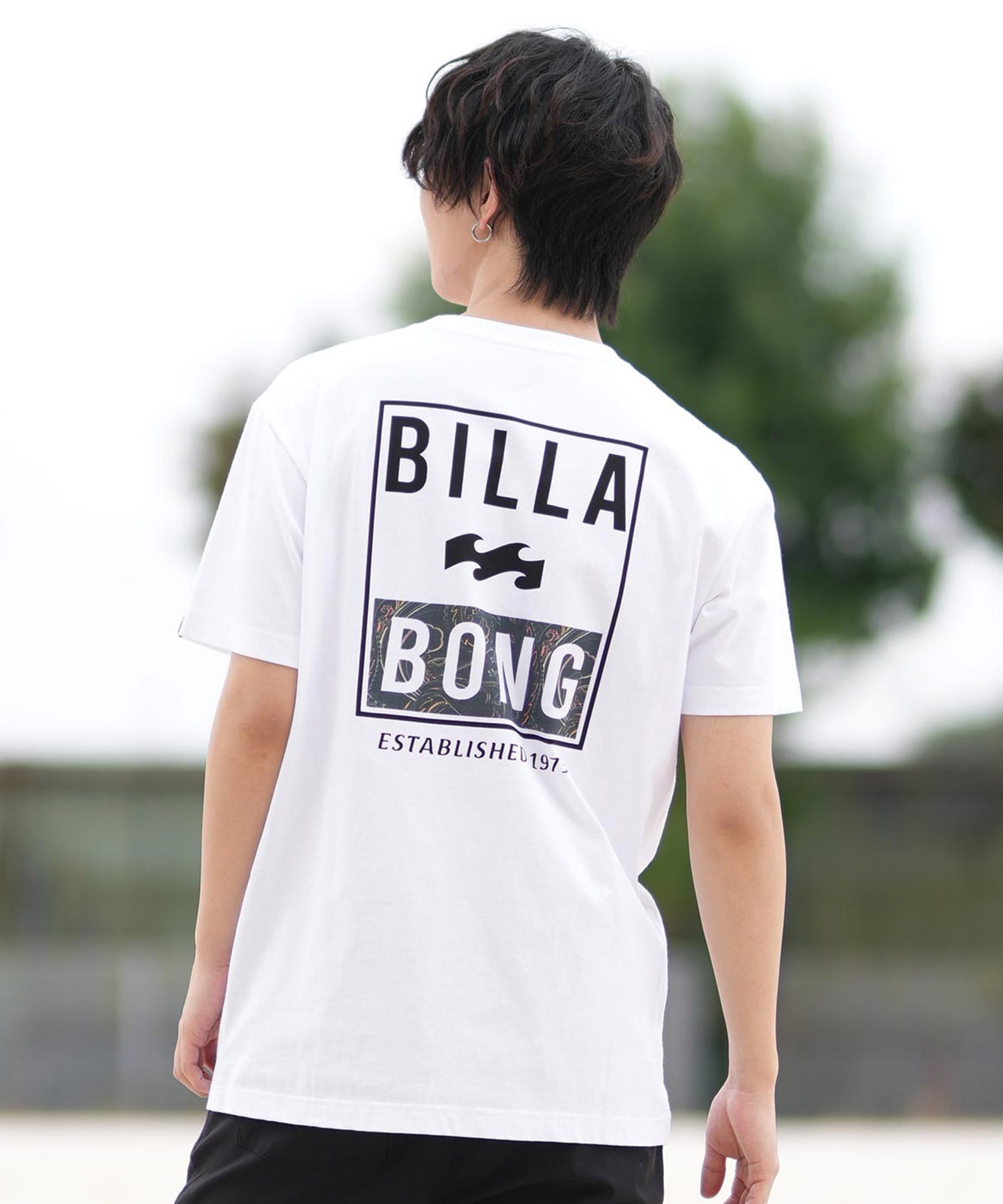 BILLABONG ビラボン 半袖 Tシャツ メンズ バックプリント BF011-201