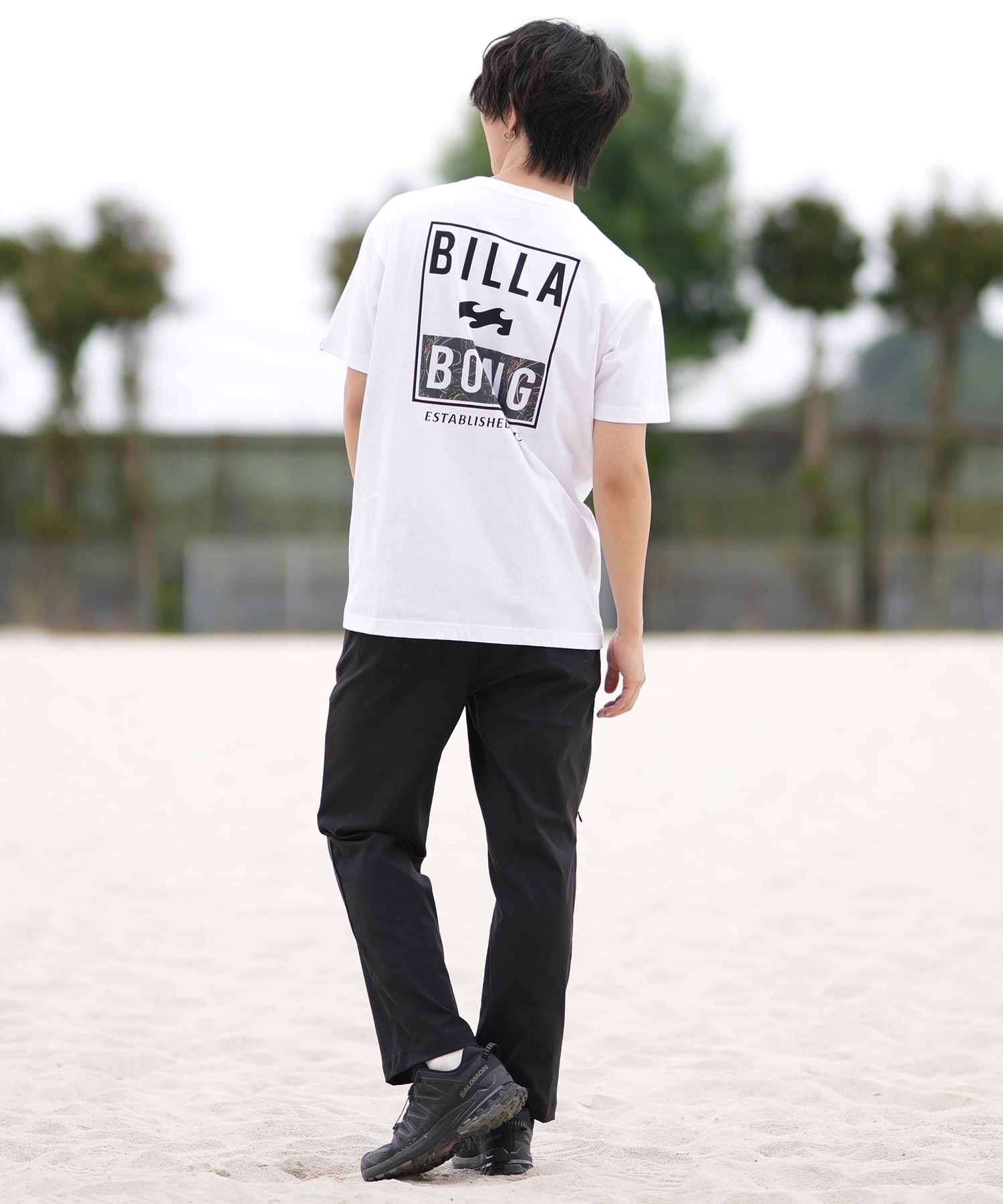 BILLABONG ビラボン 半袖 Tシャツ メンズ バックプリント BF011-201