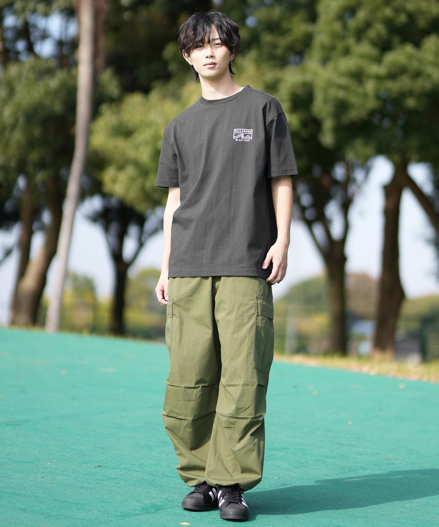 BILLABONG ビラボン 半袖 Tシャツ メンズ バックプリント BF011-216