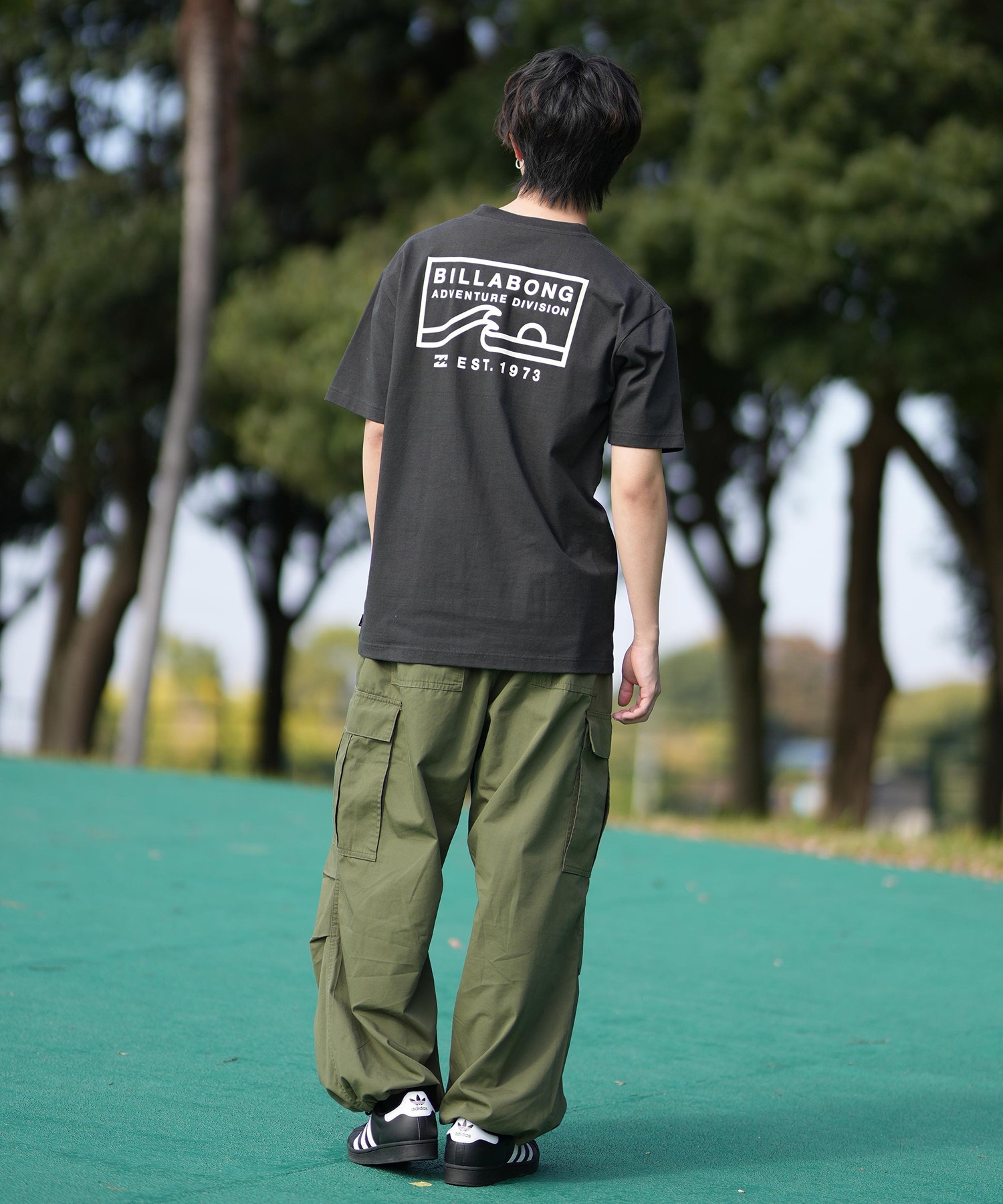 BILLABONG ビラボン 半袖 Tシャツ メンズ バックプリント BF011-216