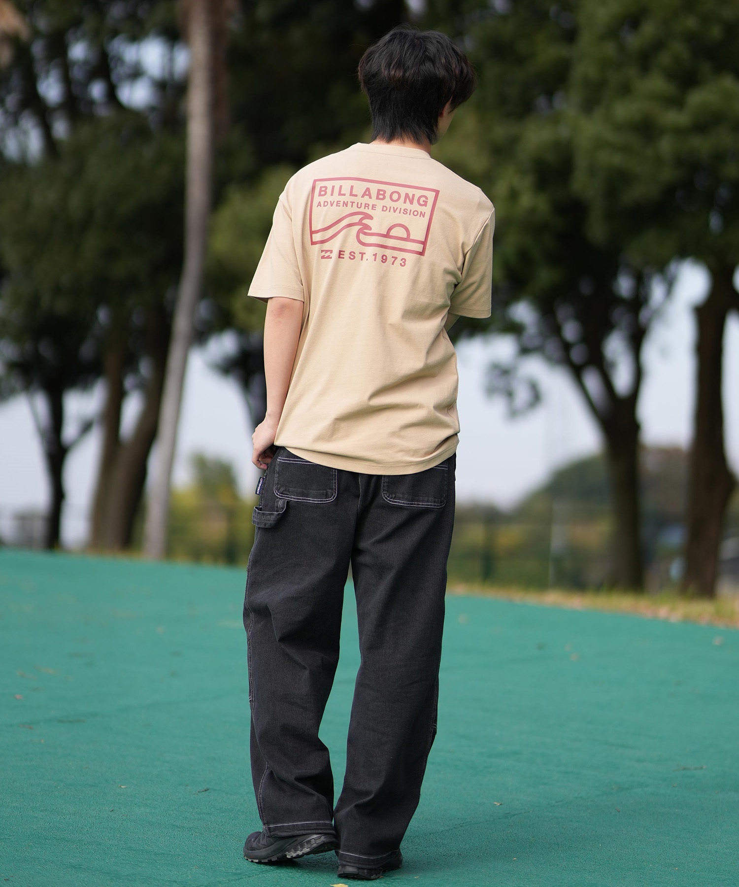 BILLABONG ビラボン 半袖 Tシャツ メンズ バックプリント BF011-216