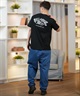 BILLABONG ビラボン 半袖 Tシャツ メンズ バックプリント レギュラーフィット THEME ARCH BF011-202(WHT-M)