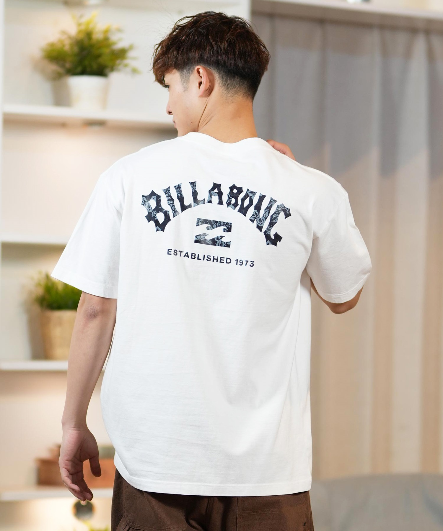 BILLABONG ビラボン 半袖 Tシャツ メンズ バックプリント オーバー