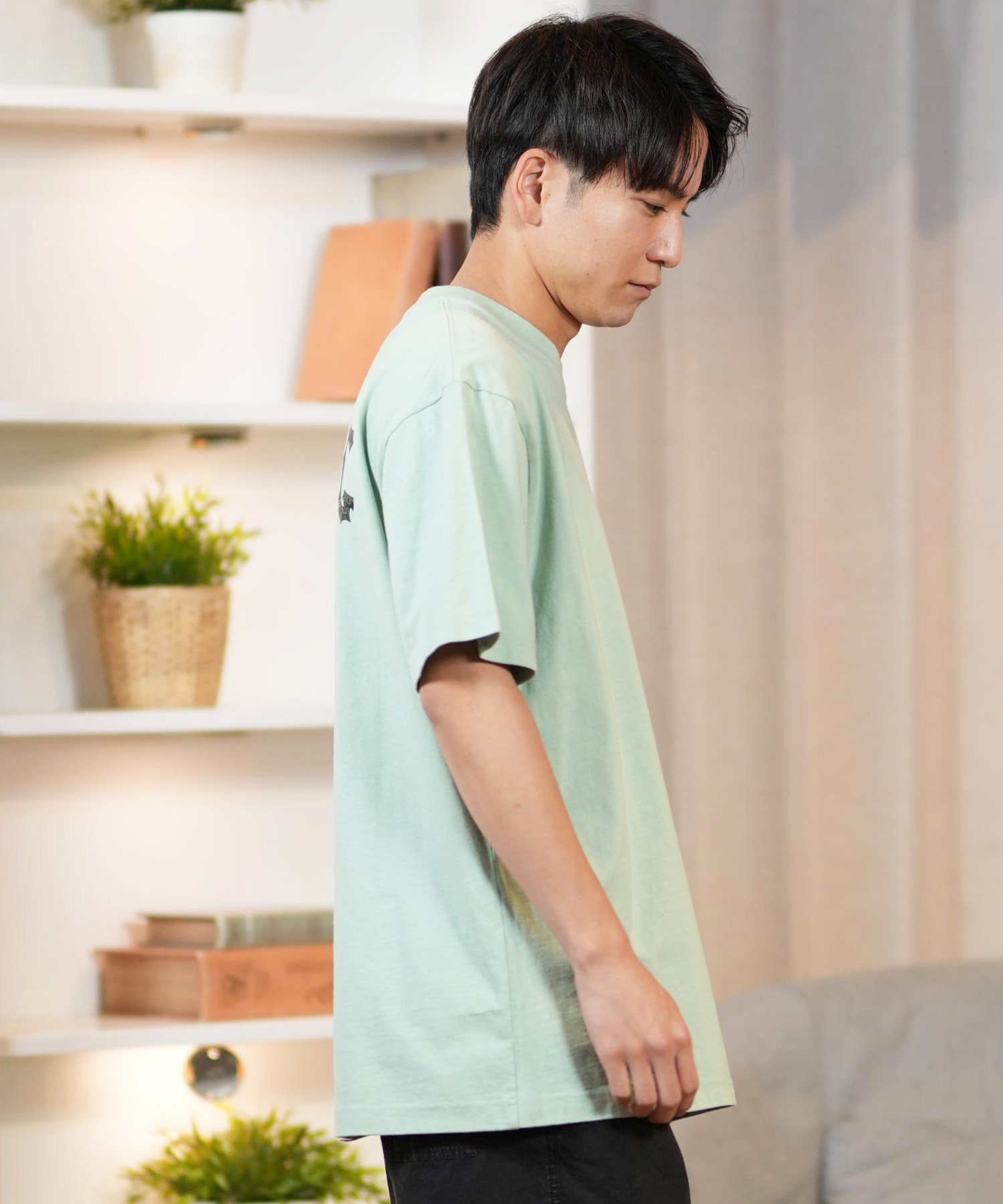 BILLABONG ビラボン 半袖 Tシャツ メンズ バックプリント オーバー 