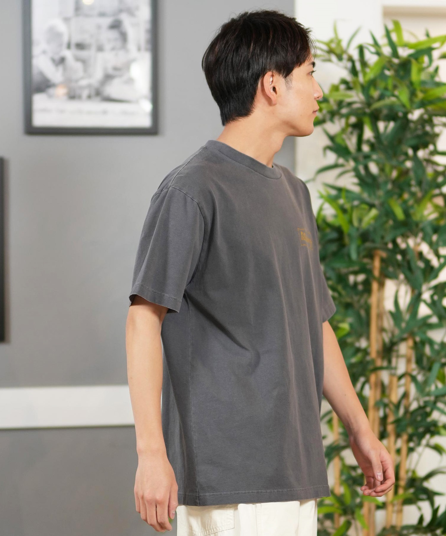 BILLABONG ビラボン 半袖 Tシャツ メンズ バックプリント オーバーサイズ SIGN BF011-209(WAA-M)