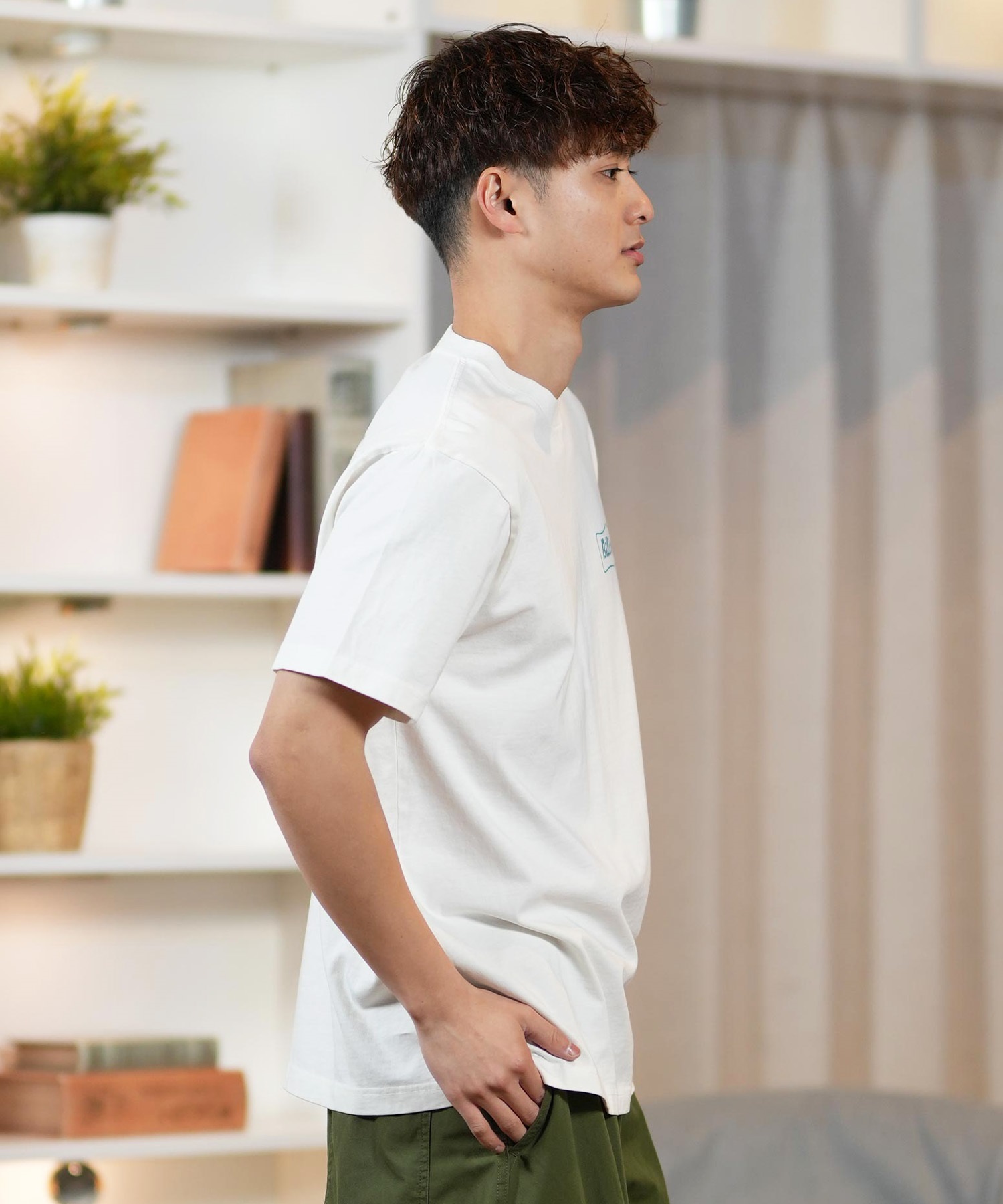 BILLABONG ビラボン 半袖 Tシャツ メンズ バックプリント オーバーサイズ SIGN BF011-209(WAA-M)