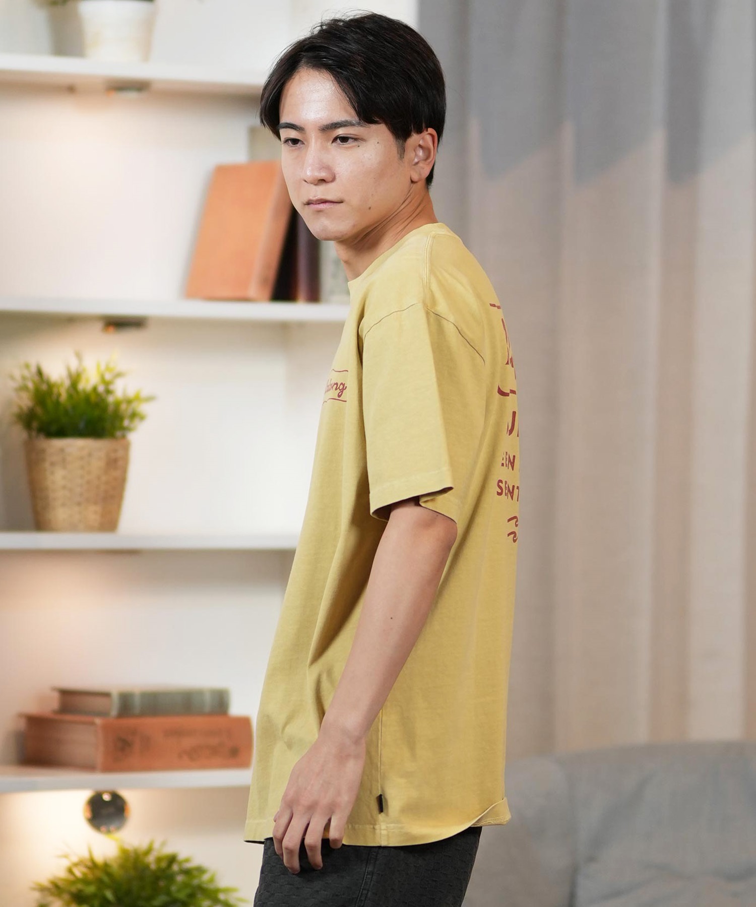 BILLABONG ビラボン 半袖 Tシャツ メンズ バックプリント オーバーサイズ SIGN BF011-209(WAA-M)