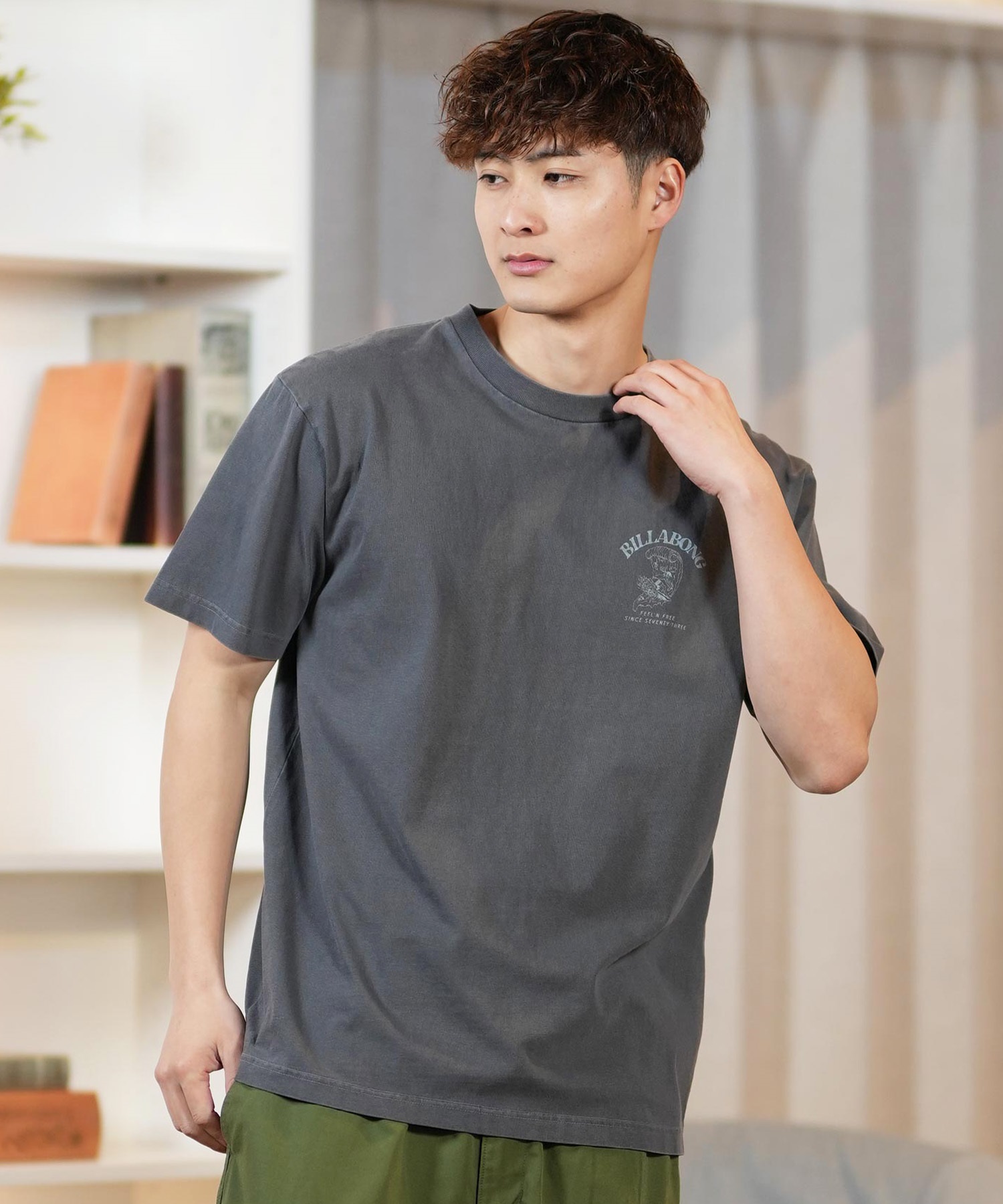 【30％OFF】 BILLABONG バックプリント メンズ Tシャツ 半袖 ビラボン ウェア