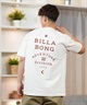 BILLABONG ビラボン 半袖 Tシャツ メンズ バックプリント ストレッチ オーバーサイズ SAHARA BF011-217(WHT-M)