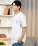 BILLABONG ビラボン 半袖 Tシャツ メンズ バックプリント ストレッチ オーバーサイズ SAHARA BF011-217(WHT-M)