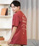 BILLABONG ビラボン 半袖 Tシャツ メンズ バックプリント ストレッチ オーバーサイズ SAHARA BF011-217(WHT-M)