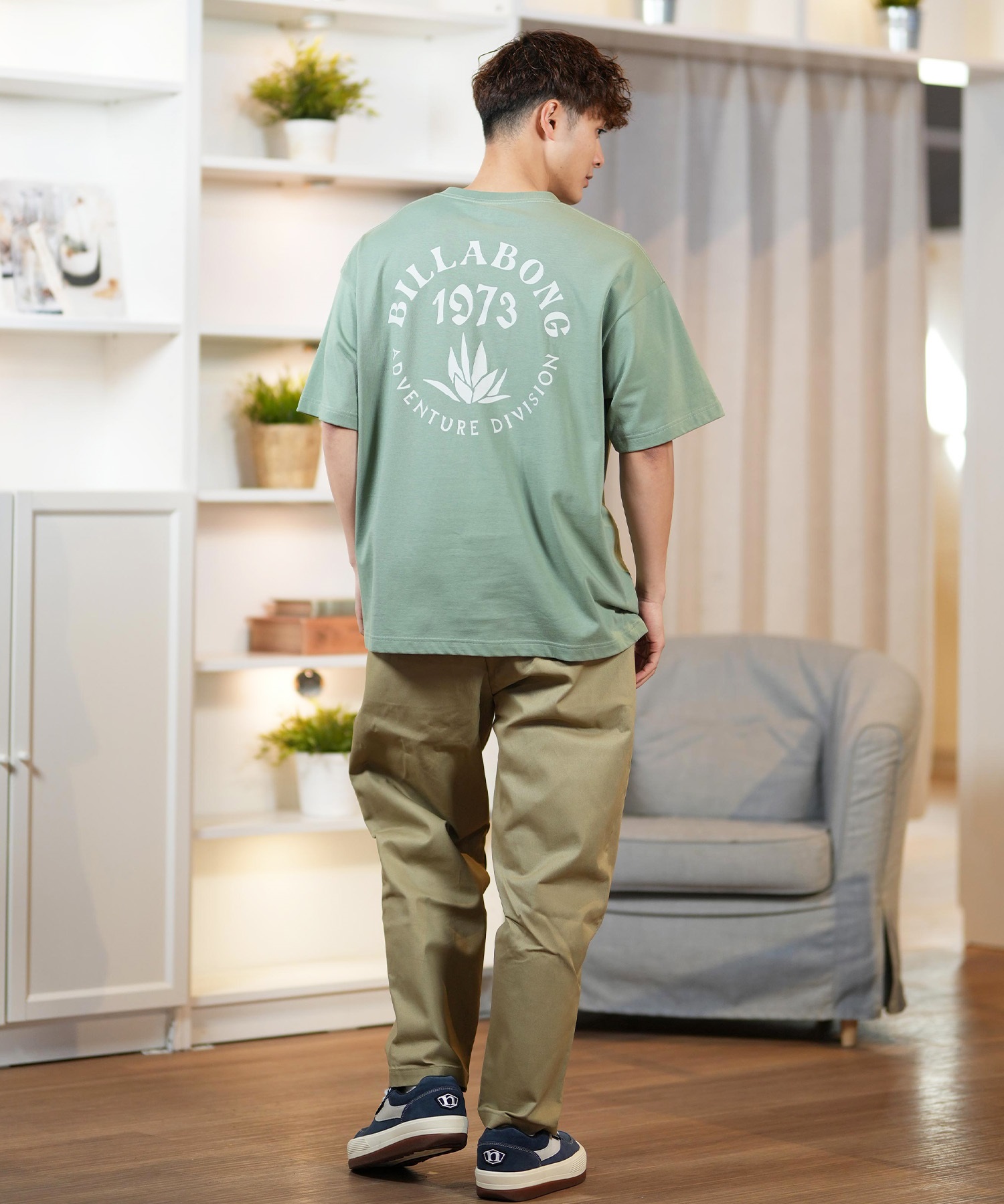 BILLABONG ビラボン 半袖 Tシャツ メンズ バックプリント