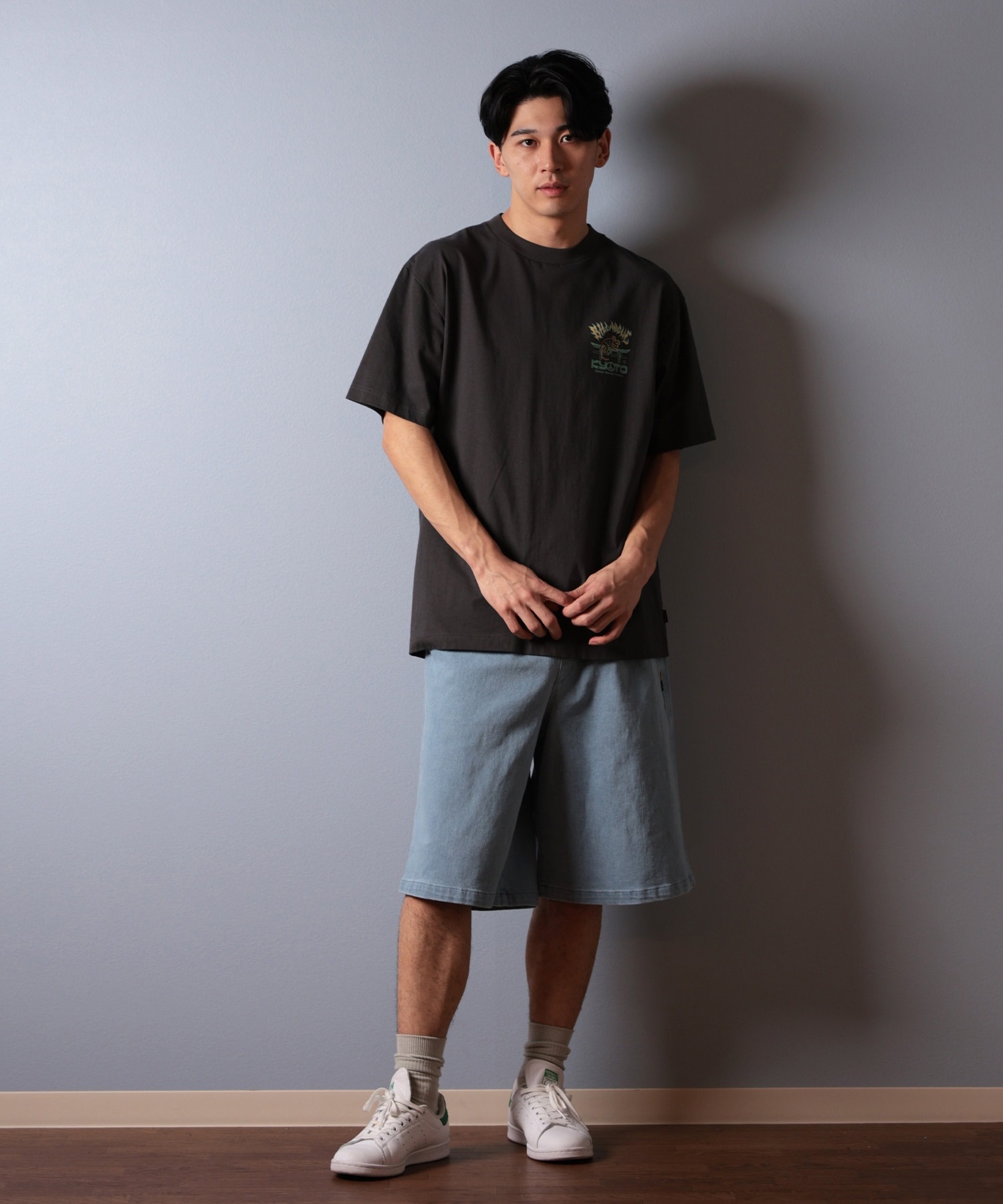 BILLABONG ビラボン 半袖 Tシャツ メンズ バックプリント 京都 KYOTO T