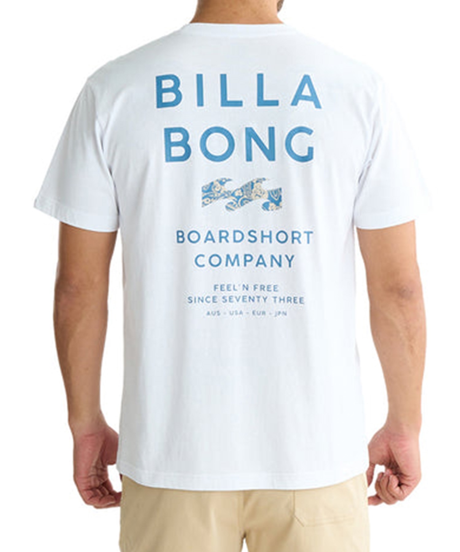 BILLABONG ビラボン 半袖 Tシャツ メンズ バックプリント ロゴ BF01A