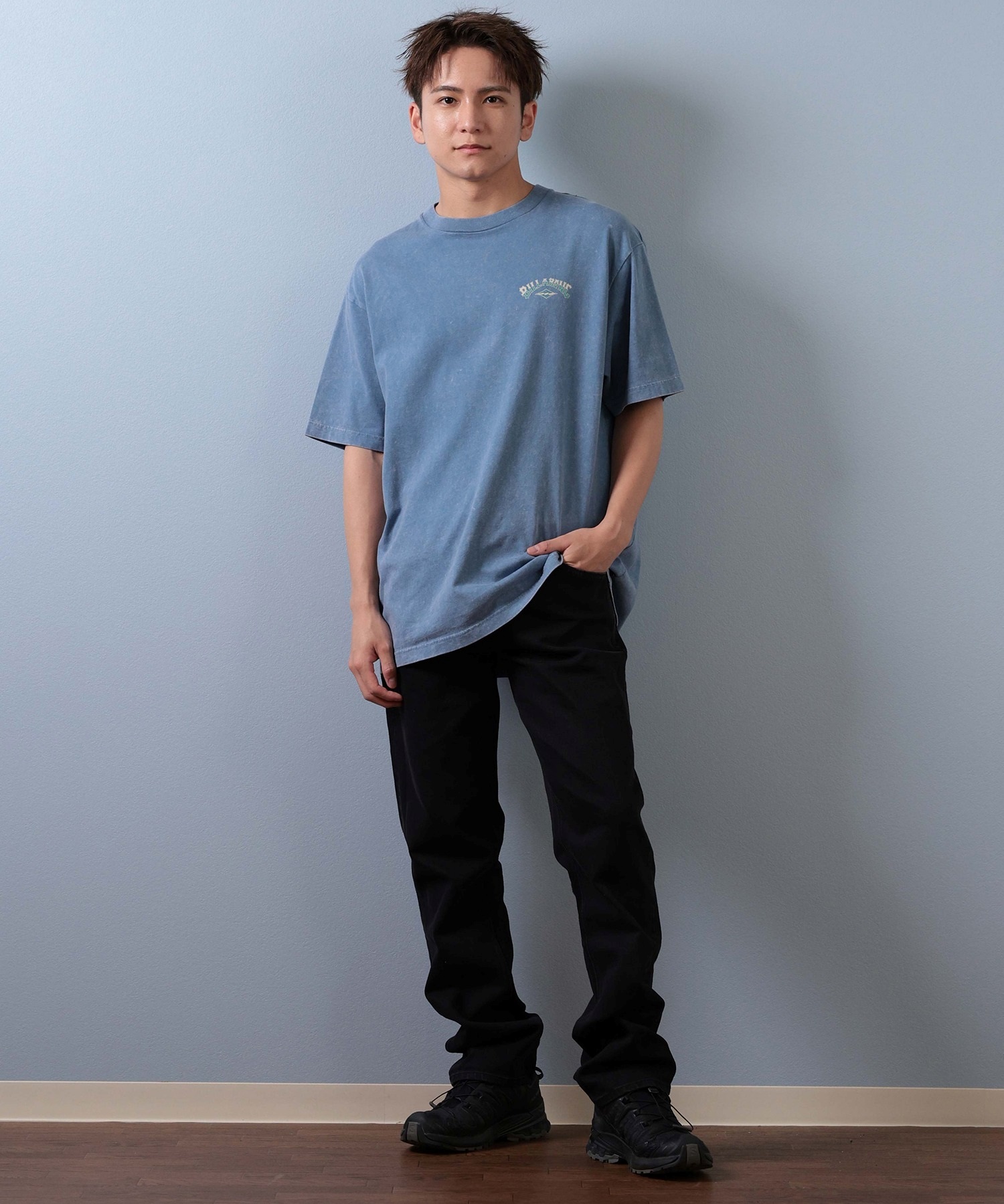 BILLABONG ビラボン 半袖 Tシャツ メンズ バックプリント ARCH 73 BF01A-207(WHT-M)