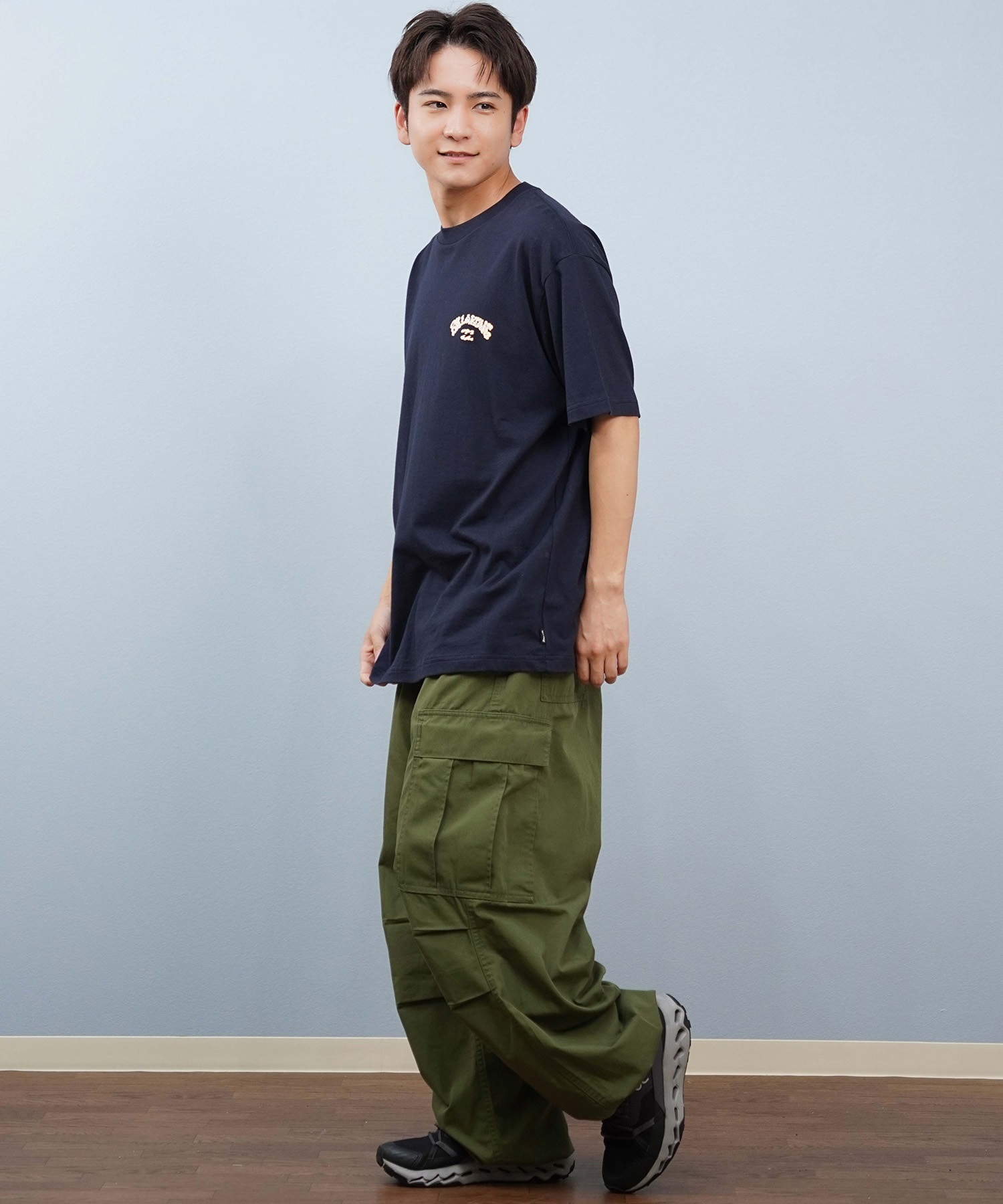 BILLABONG ビラボン 半袖 Tシャツ メンズ バックプリント オーバー